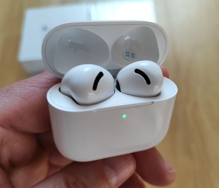 Навушники бездротові TWS AirPods 4 = чохол в подарунок