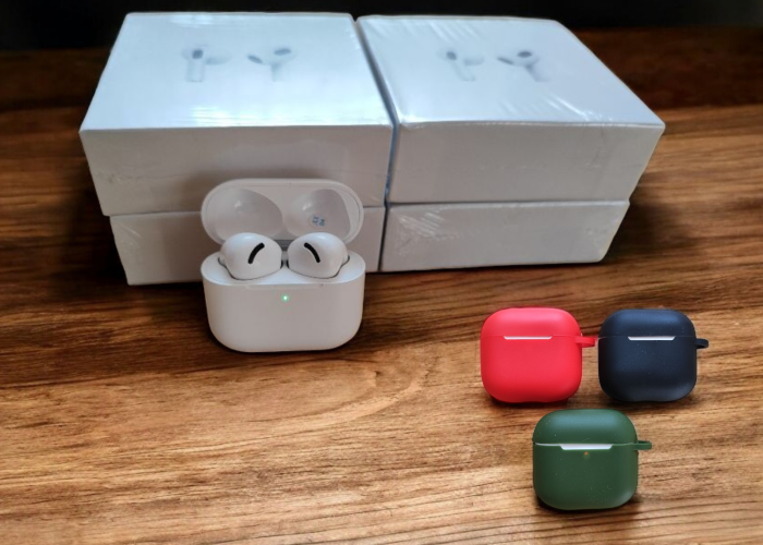 Навушники бездротові TWS AirPods 4 = чохол в подарунок