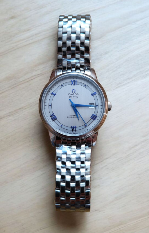 Механічний чоловічий годинник Omega De Ville Prestige Co-Axial
