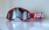 Мото окуляри 100% ARMEGA Goggle HiPER Red - Silver Mirror Lens