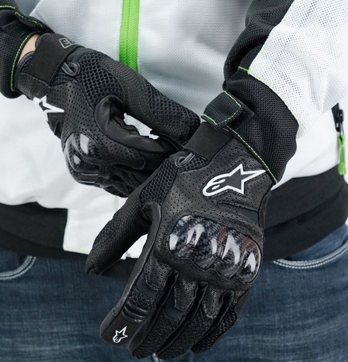 Мотоперчатки Alpinestars SMX-1 Air V2 чорний