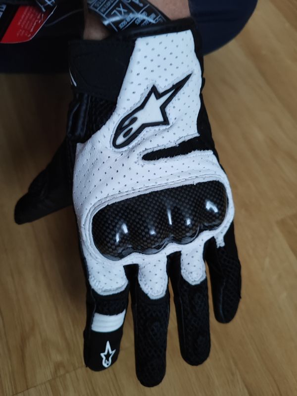 Мотоперчатки Alpinestars SMX-1 Air V2 білий