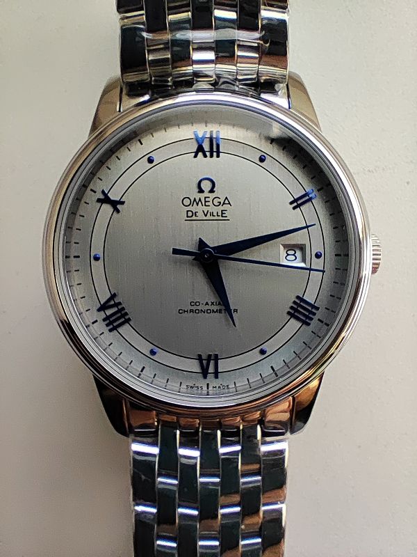 Механічний чоловічий годинник Omega De Ville Prestige Co-Axial