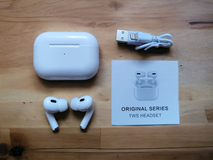 Навушники вкладиші бездротові TWS AirPods Pro 2nd Gen + ЧОХОЛ